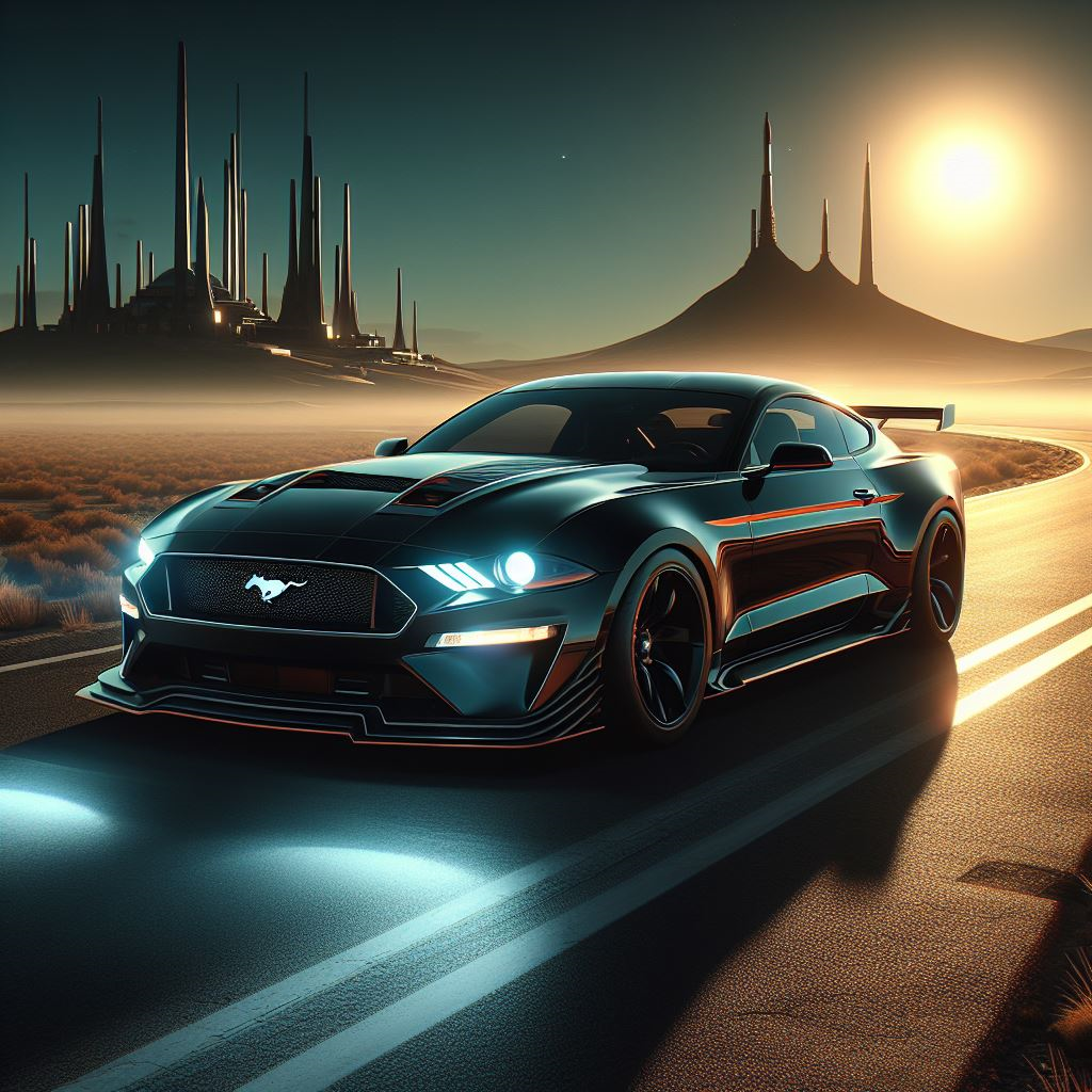 2024 Ford Mustang: A New Era of Muscle Cars Title Text: 2024 Ford Mustang: A New Era of Muscle Cars 